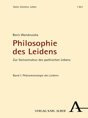 cover image of Philosophie des Leidens
